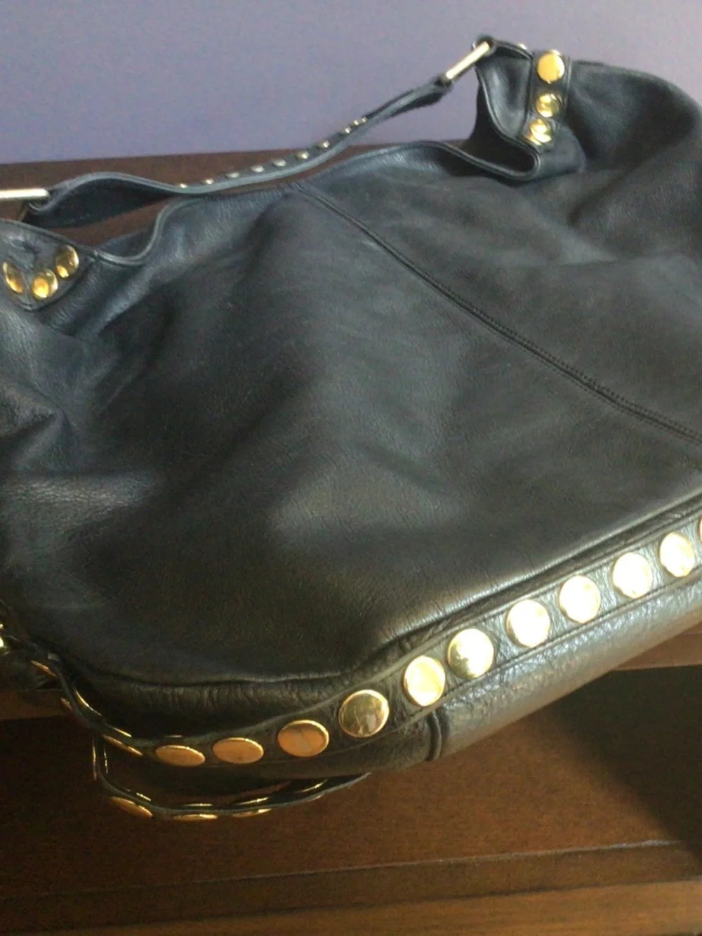 Rebecca Minkoff Leather Studded Hobo